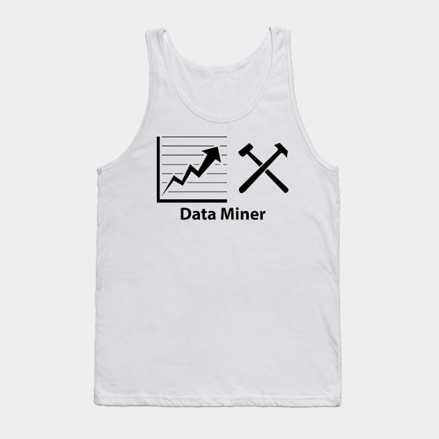 Data Miner Tank Top by SillyShirts